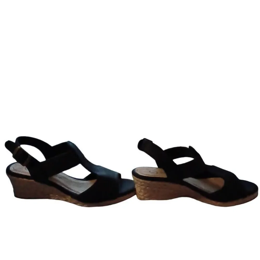 Women's Bella Vita Zayla Espadrille Wedge Sandals US6WW